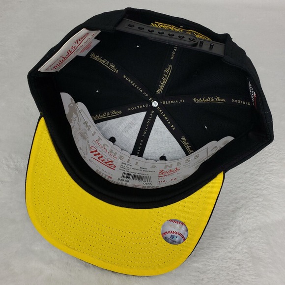 Pittsburgh Pirates Mitchell & Ness MLB Snapback Hat Cap 3D Logo Side‎ Logo NWT - Picture 8 of 8